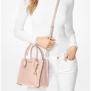 NWT Michael Kors Mercer Medium Messenger/Crossbody